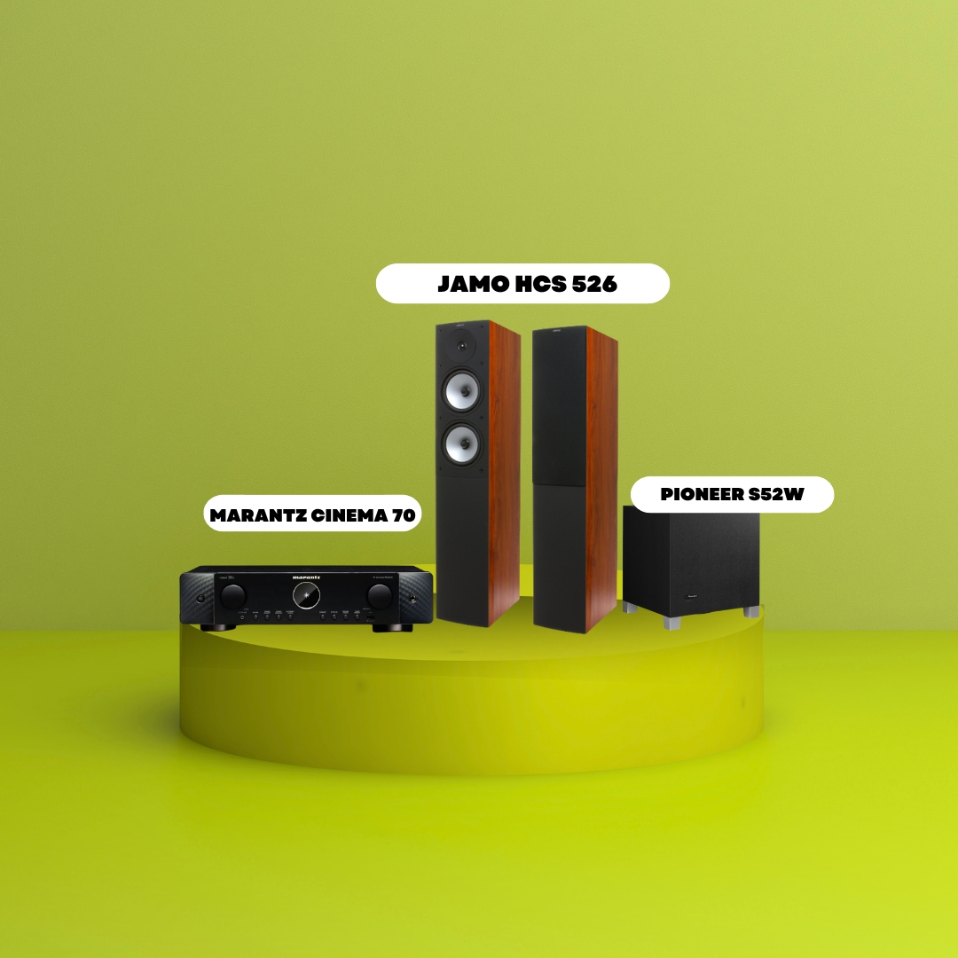 Jamo HCS 526 + Pioneer S52W + Marantz Cinema 70